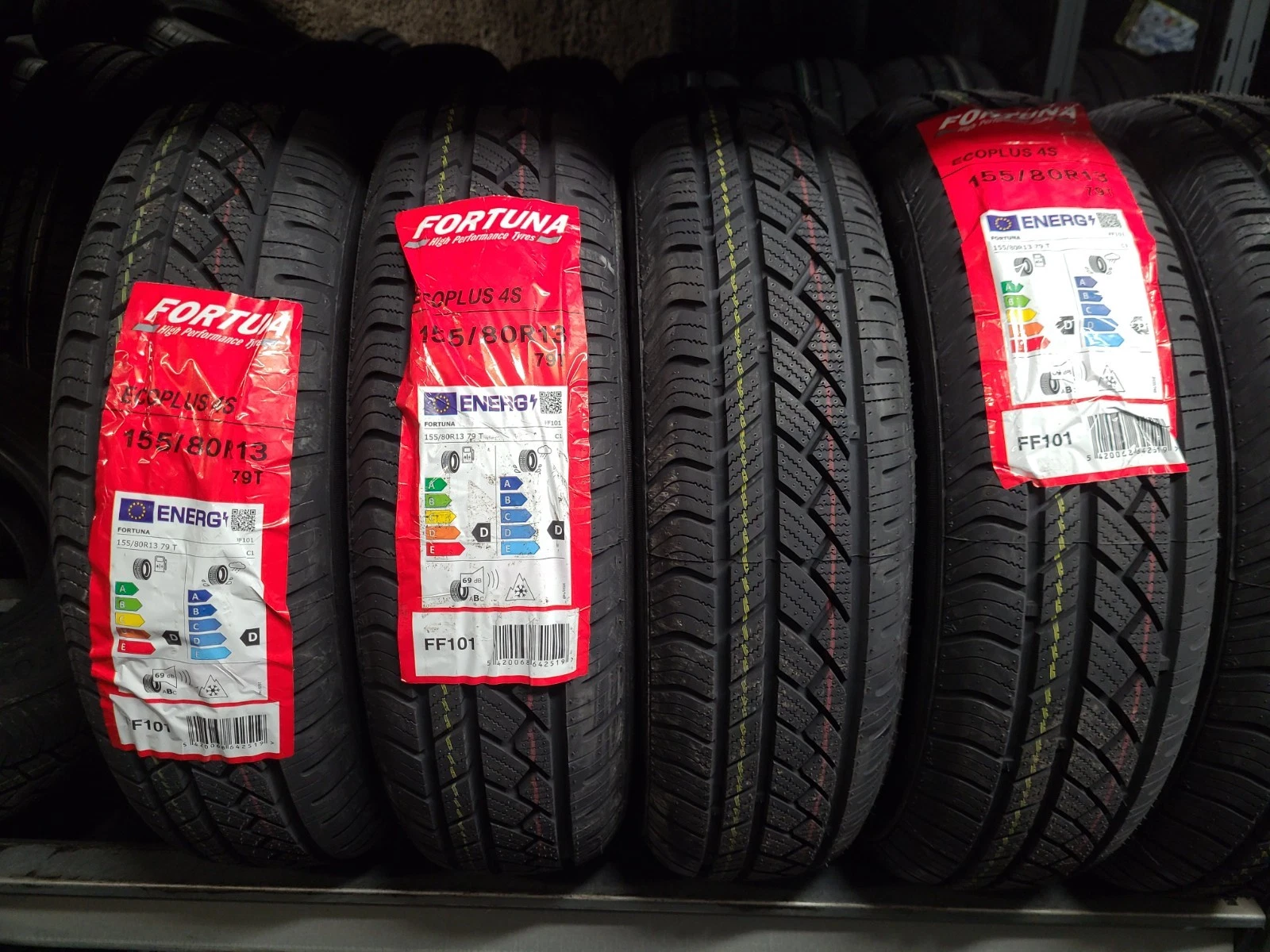 PNEUMATICI AUTO FORTUNA ECOPLUS 4S 155/80 R13 79T M+S 4 STAGIONI - immagine 2