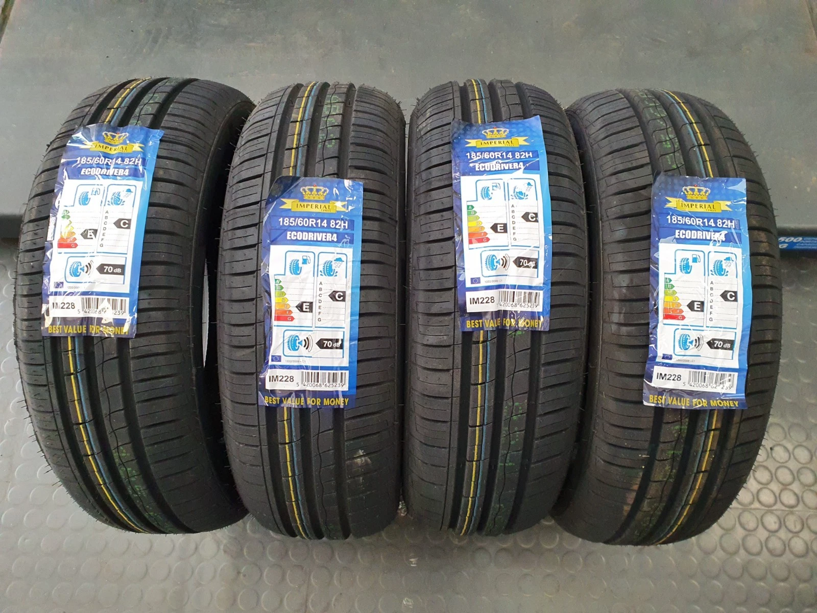 PNEUMATICI AUTO IMPERIAL ECODRIVER 185/60 R14 82H ESTIVI - immagine 2