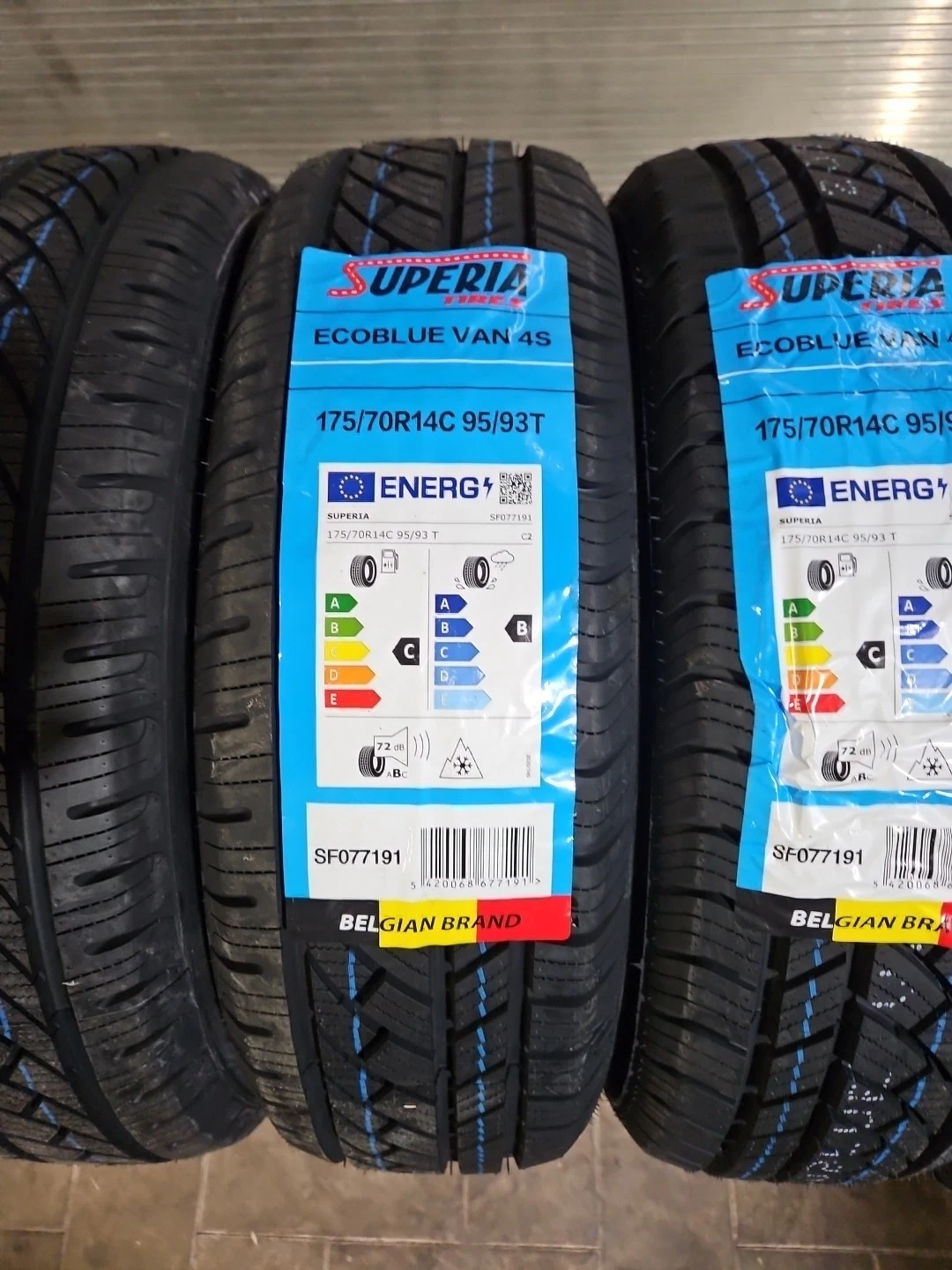 PNEUMATICI AUTO 175/70 R14C 95/93T SUPERIA VAN 4 STAGIONI M+S 3PMSF - immagine 2