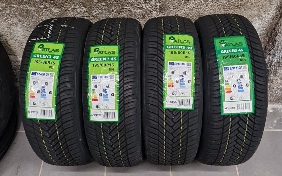 PNEUMATICI AUTO ATLAS GREEN3 4 STAGIONI 195/60 R15 88H M+S - immagine 2