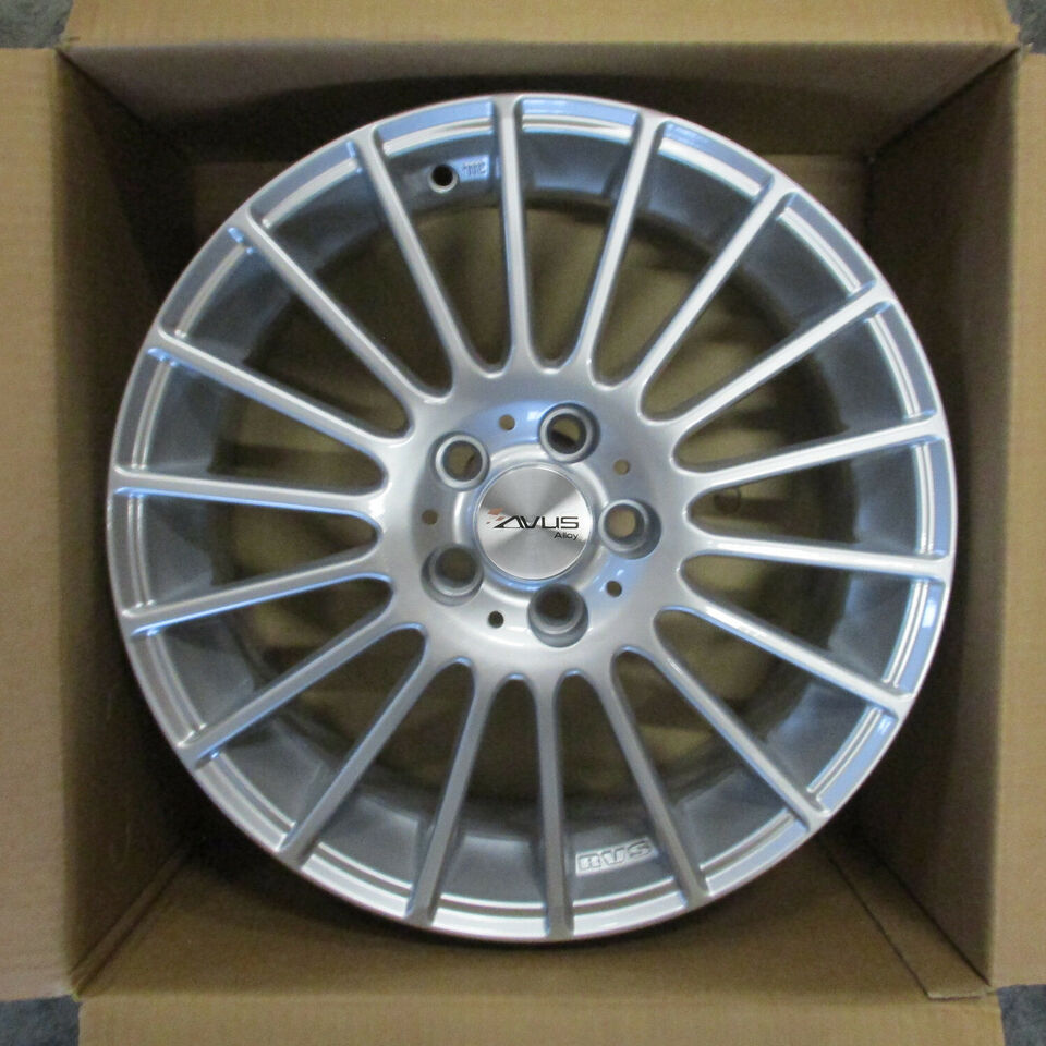 4 Cerchi in Lega AVUS RACING da 18 pollici 8j et35 interasse 5x110 - immagine 2